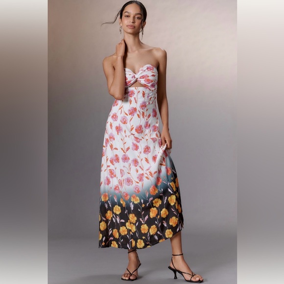 Anthropologie Dresses & Skirts - Function & Fringe Edit | Anthropologie printed midi dress floral